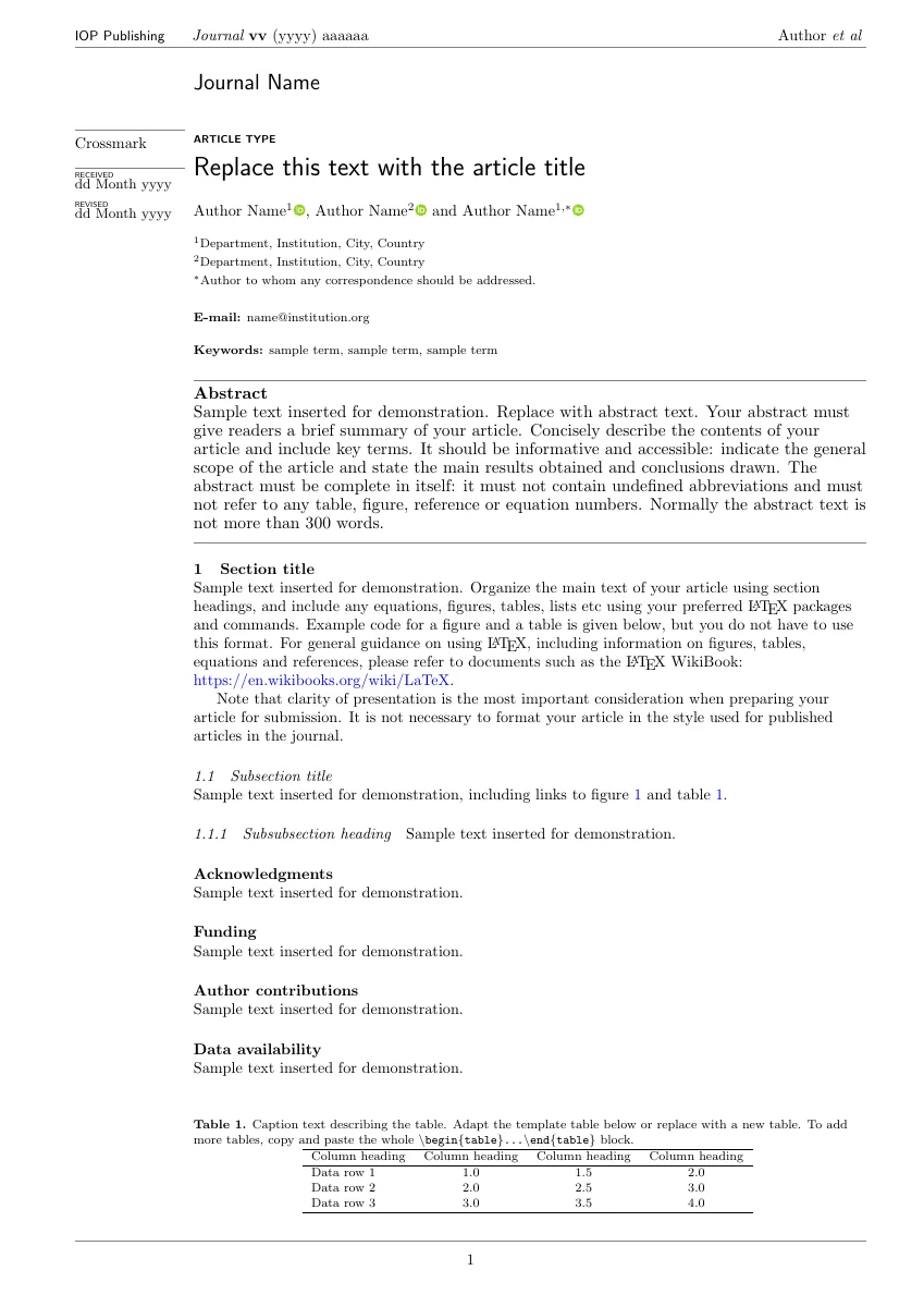 Shared publisher format — compiled original page 1