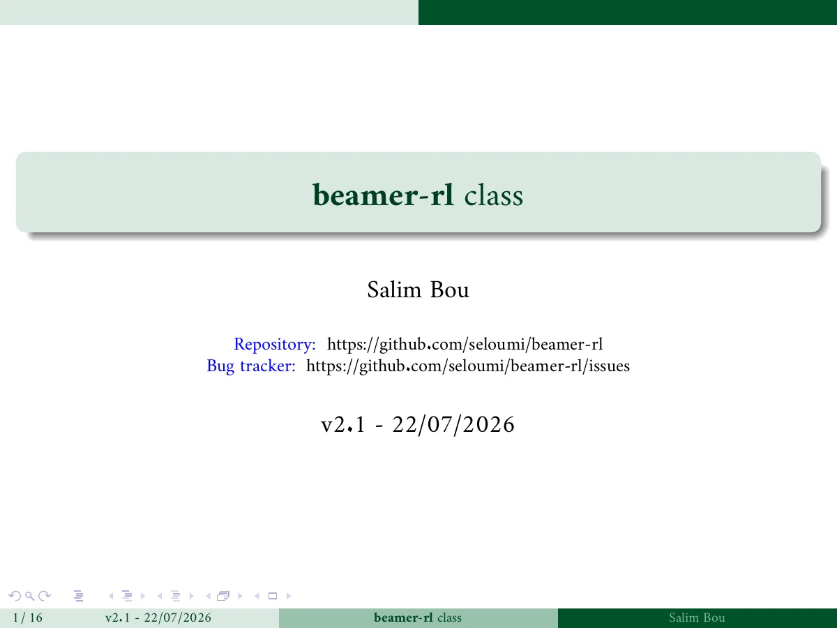Beamer-rl — compiled original page 1