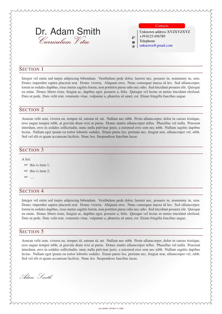 Mycv — compiled original page 1