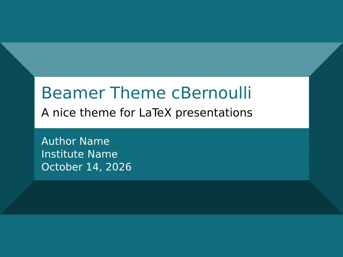 BeamerThemeconcrete — compiled original page 1
