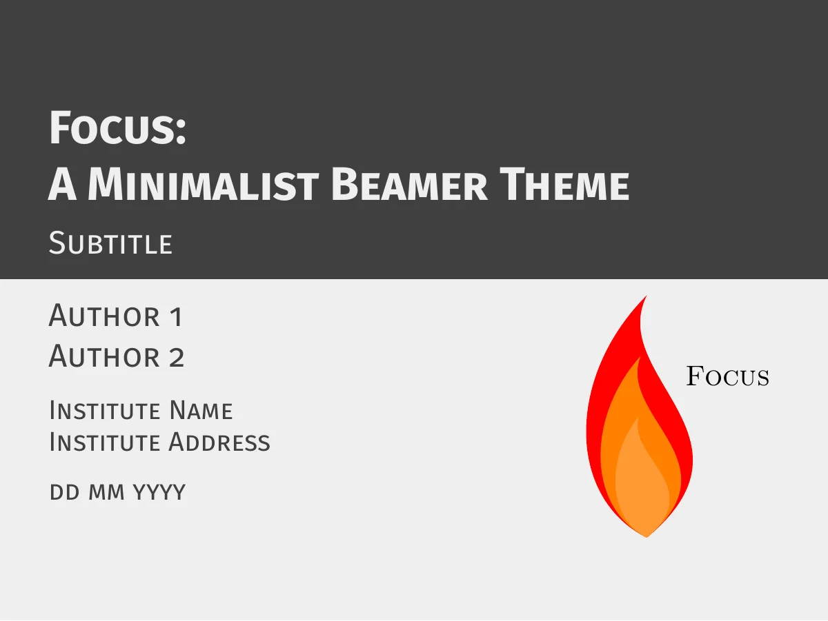BeamerTheme-focus — compiled original page 1