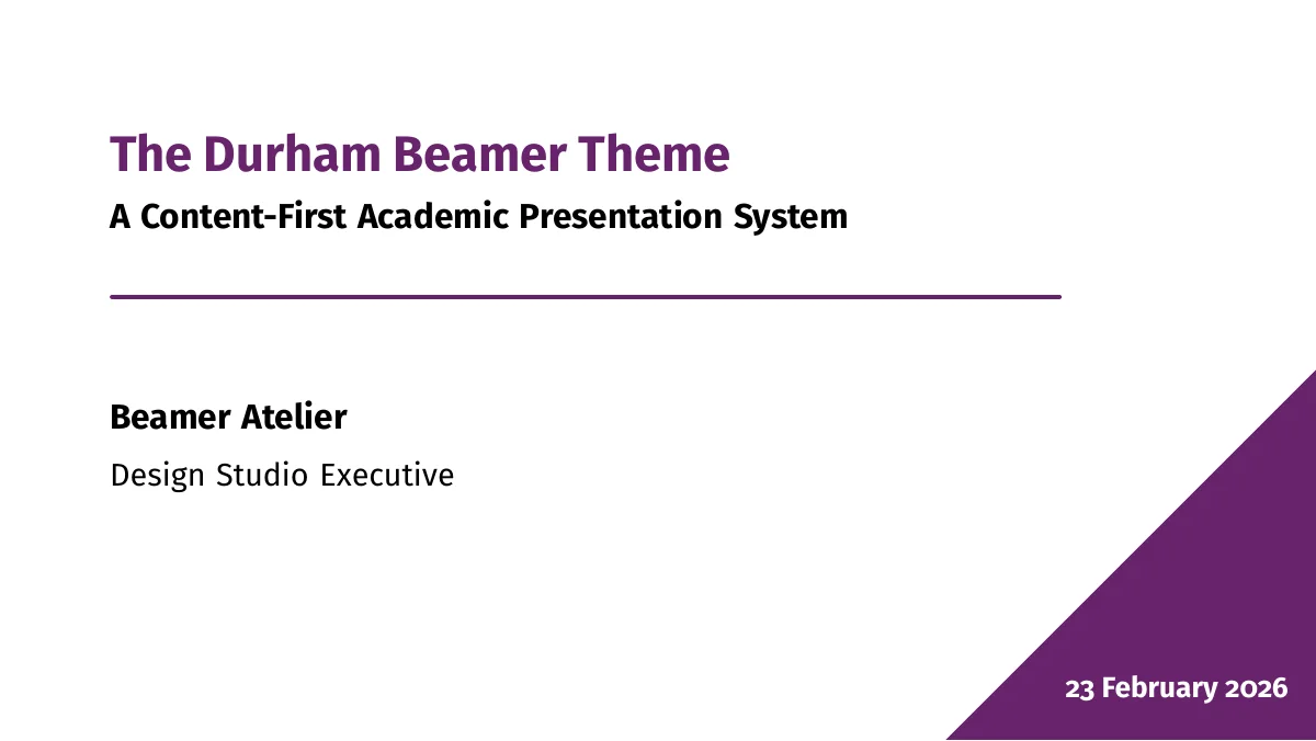BeamerTheme-durham — compiled original page 1